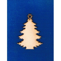 SKLEJKA #3mm  Choinka 10cm